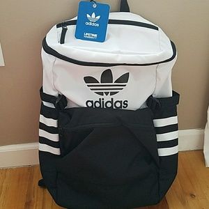 adidas classic zip top backpack